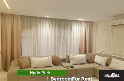 Apartment - Studio - 2 Bathrooms for rent in Hyde Park - New Cairo City - Cairo