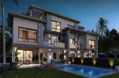 Apartment - 3 Bedrooms - 3 Bathrooms for sale in Swan Lake Residence - 5th Settlement Compounds - The 5th Settlement - New Cairo City - Cairo