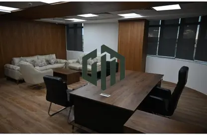 Office Space - Studio - 2 Bathrooms for rent in Bank Center Street - South Teseen St. - The 5th Settlement - New Cairo City - Cairo