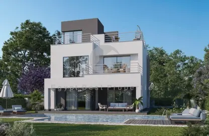 Twin House - 3 Bedrooms - 4 Bathrooms for sale in Badya Palm Hills - 6 October Compounds - 6 October City - Giza