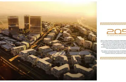 مساحات مكتبية - استوديو - 2 حمامات للبيع في 205 اركان بالم - كمبوندات الشيخ زايد - الشيخ زايد - الجيزة