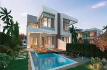 Villa - 4 Bedrooms - 4 Bathrooms for sale in Palm Hills Golf Extension - Al Wahat Road - 6 October City - Giza