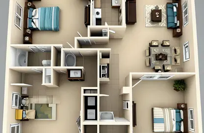 Apartment - 2 Bedrooms - 2 Bathrooms for sale in Hadayek October - 6 October City - Giza