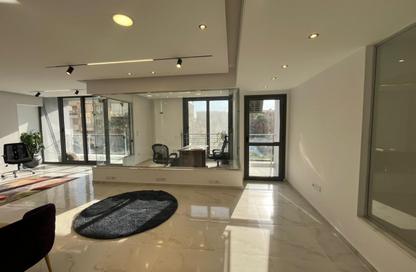 Office Space - Studio - 2 Bathrooms for rent in Degla View - Zahraa El Maadi - Hay El Maadi - Cairo