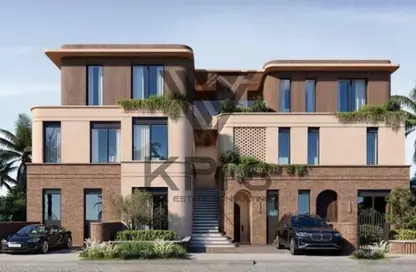 Apartment - 2 Bedrooms - 2 Bathrooms for sale in Crescent Walk - 5th Settlement Compounds - The 5th Settlement - New Cairo City - Cairo