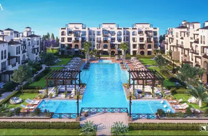 Apartment - 1 Bedroom - 1 Bathroom for sale in Cala - Sahl Hasheesh - Hurghada - Red Sea