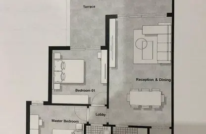 Apartment - 2 Bedrooms - 2 Bathrooms for sale in La Colina - Sheikh Zayed Compounds - Sheikh Zayed City - Giza