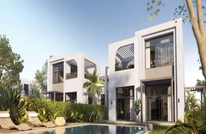 Twin House - 4 Bedrooms - 5 Bathrooms for sale in O West - 6 October Compounds - 6 October City - Giza