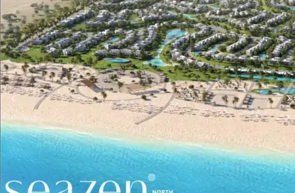 Chalet - 2 Bedrooms - 2 Bathrooms for sale in Seazen - Qesm Ad Dabaah - North Coast