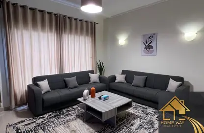 Apartment - Studio - 1 Bathroom for rent in Palm Hills Village Gate - South Investors Area - New Cairo City - Cairo