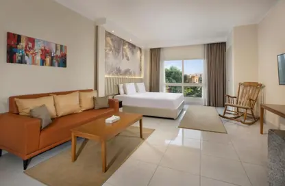 Apartment - 1 Bathroom for rent in American University Housing District - 5th Settlement Compounds - The 5th Settlement - New Cairo City - Cairo