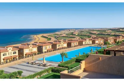 شاليه - 2 غرف نوم - 2 حمامات للبيع في تلال السخنة - العين السخنة - السويس