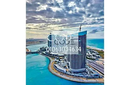 Cabin - Studio - 1 Bathroom for sale in North Edge Towers - New Alamein City - Al Alamein - North Coast