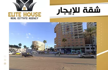 شقة - 3 غرف نوم - 3 حمامات للايجار في شارع محمد فوزي معاذ - سموحة - حي شرق - الاسكندرية