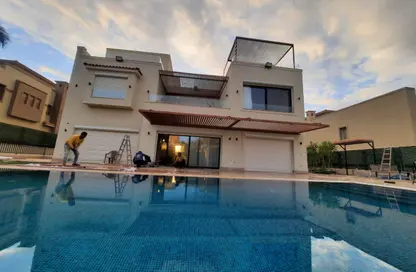 Apartment - 7 Bedrooms - 6 Bathrooms for rent in Palm Hills Kattameya - El Katameya Compounds - El Katameya - New Cairo City - Cairo