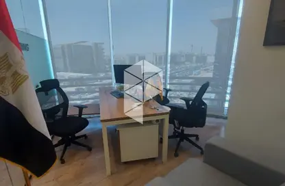 Office Space - Studio - 2 Bathrooms for rent in Cairo Capital Center - North Teseen St. - The 5th Settlement - New Cairo City - Cairo