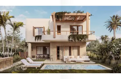 Chalet - 3 Bedrooms - 3 Bathrooms for sale in Ramla Lakeside - Qesm Ad Dabaah - North Coast