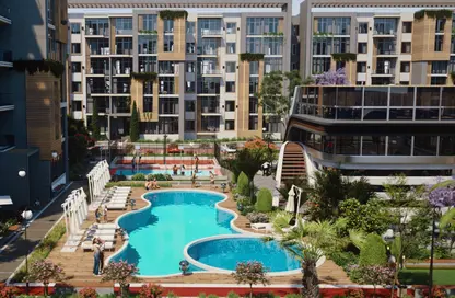 Apartment - 2 Bedrooms - 1 Bathroom for sale in Valencia Valley - Al Andalus District - New Cairo City - Cairo