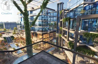 مساحات مكتبية - استوديو - 2 حمامات للبيع في شارع مجمع البنوك - شارع التسعين الجنوبي - التجمع الخامس - مدينة القاهرة الجديدة - القاهرة