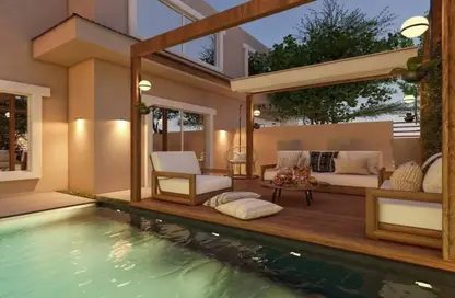 Villa - 4 Bedrooms - 6 Bathrooms for sale in Karmell - New Zayed City - Sheikh Zayed City - Giza