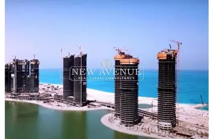 Chalet - 3 Bedrooms - 3 Bathrooms for sale in North Edge Towers - New Alamein City - North Coast