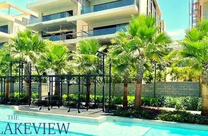 Apartment - 2 Bedrooms - 2 Bathrooms for rent in Lake View - 5th Settlement Compounds - The 5th Settlement - New Cairo City - Cairo