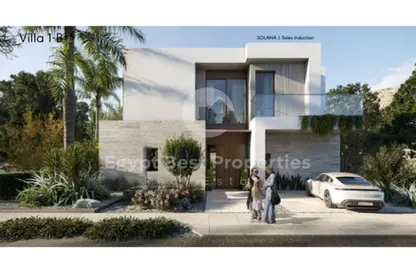 Twin House - 3 Bedrooms - 3 Bathrooms for sale in Solana - New Zayed City - Sheikh Zayed City - Giza