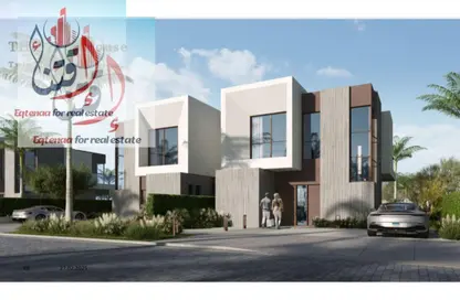 Twin House - 3 Bedrooms - 4 Bathrooms for sale in Solana - New Zayed City - Sheikh Zayed City - Giza