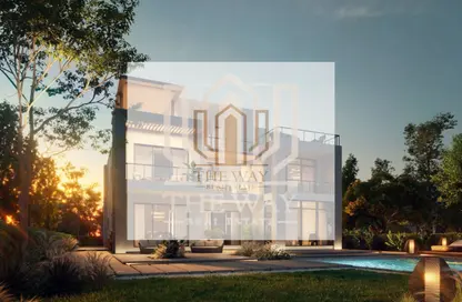 Twin House - 4 Bedrooms - 4 Bathrooms for sale in Palm Hills Golf Extension - Al Wahat Road - 6 October City - Giza