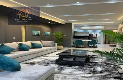 Apartment - 2 Bedrooms - 2 Bathrooms for rent in South Lotus - El Lotus - New Cairo City - Cairo