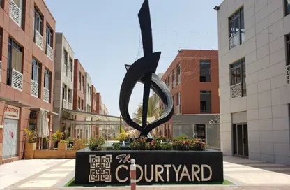 Retail - Studio - 2 Bathrooms for rent in The Courtyard - 12th District - Sheikh Zayed City - Giza