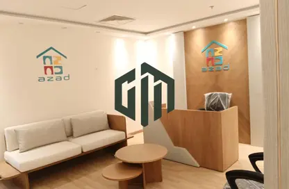 Office Space - Studio - 2 Bathrooms for rent in V90 - North Teseen St. - The 5th Settlement - New Cairo City - Cairo