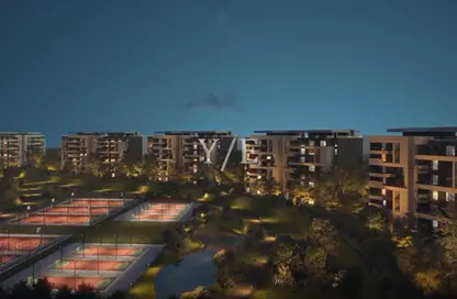 Apartment - 3 Bedrooms - 3 Bathrooms for sale in The brooks - El Katameya Compounds - El Katameya - New Cairo City - Cairo