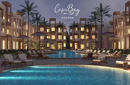 Chalet - 2 Bedrooms - 2 Bathrooms for sale in Cape Bay Sokhna - Al Ain Al Sokhna - Suez Chalet - 2 Bedrooms - 2 Bathrooms for sale in Cape Bay Sokhna - Al Ain Al Sokhna - Suez