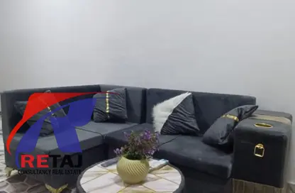 Apartment - Studio - 1 Bathroom for rent in Mohamed Naguib Axis - Abou El Houl - New Cairo City - Cairo