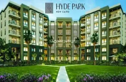 Apartment - 3 Bedrooms - 3 Bathrooms for sale in The Residences - Hyde Park - New Cairo City - Cairo