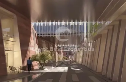 Office Space - Studio - 1 Bathroom for sale in City Walk Strip - Waslet Dahshur Road - Sheikh Zayed City - Giza