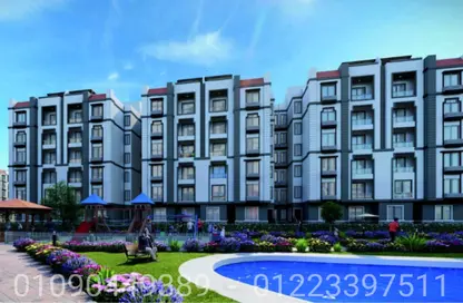 Apartment - 3 Bedrooms - 3 Bathrooms for sale in New Obour City - Qalyubia