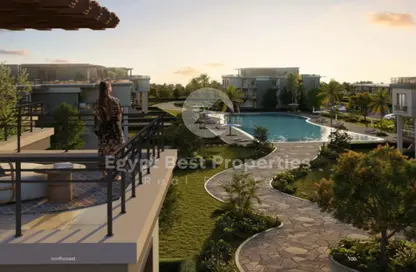 Duplex - 3 Bedrooms - 4 Bathrooms for sale in Direction White - Ras Al Hekma - North Coast