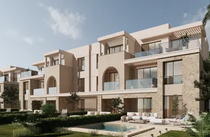 Chalet - 3 Bedrooms - 3 Bathrooms for sale in Naia bay - Ras Al Hekma - North Coast