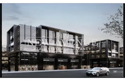 Office Space - Studio - 2 Bathrooms for sale in The Waterway View - 90 Street - The 5th Settlement - New Cairo City - Cairo