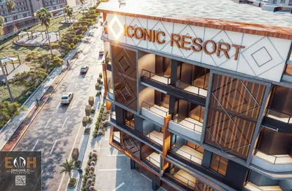 Apartment - 1 Bedroom - 1 Bathroom for sale in El Hadaba District - Hurghada - Red Sea