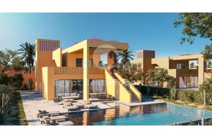 Chalet - 2 Bedrooms - 2 Bathrooms for sale in Mangroovy Residence - Al Gouna - Hurghada - Red Sea