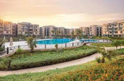 Apartment - 2 Bedrooms - 2 Bathrooms for sale in Galleria Moon Valley - South Investors Area - New Cairo City - Cairo