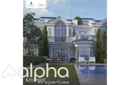 Townhouse - 3 Bedrooms - 4 Bathrooms for sale in Kingsway - Boulevard Road - Green Belt - 6 October City - Giza
