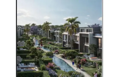 Townhouse - 3 Bedrooms - 4 Bathrooms for sale in Compound Club Hills - 26th of July Corridor - 6 October City - Giza