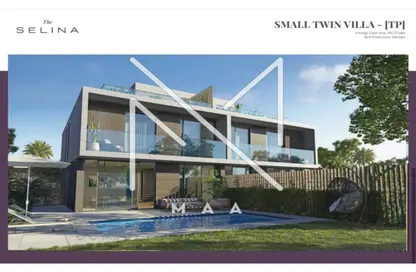 منزل مزدوج - 3 غرف نوم - 3 حمامات للبيع في سوان ليك ريزيدنس - كمبوندات التجمع الخامس - التجمع الخامس - مدينة القاهرة الجديدة - القاهرة