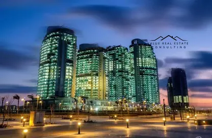 Apartment - 1 Bedroom - 1 Bathroom for sale in The Gate Towers - New Alamein City - Al Alamein - North Coast