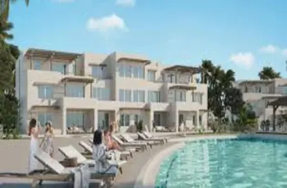 Chalet - 2 Bedrooms - 3 Bathrooms for sale in Hacienda Waters - Qesm Ad Dabaah - North Coast