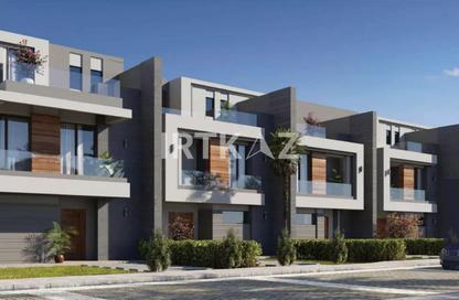 Twin House - 7 Bedrooms - 5 Bathrooms for sale in Al Patio 1 - North Investors Area - New Cairo City - Cairo